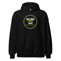 Heat Index Champion — Funny Tennis Hoodie — Black