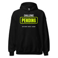 Ladder Challenge Pending — Funny Tennis Hoodie — Black