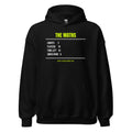 Two Courts, One Hour — Funny Pickleball Hoodie — Black