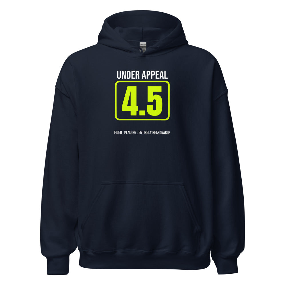 The Appeal Is Pending — Funny Tennis Hoodie — Navy