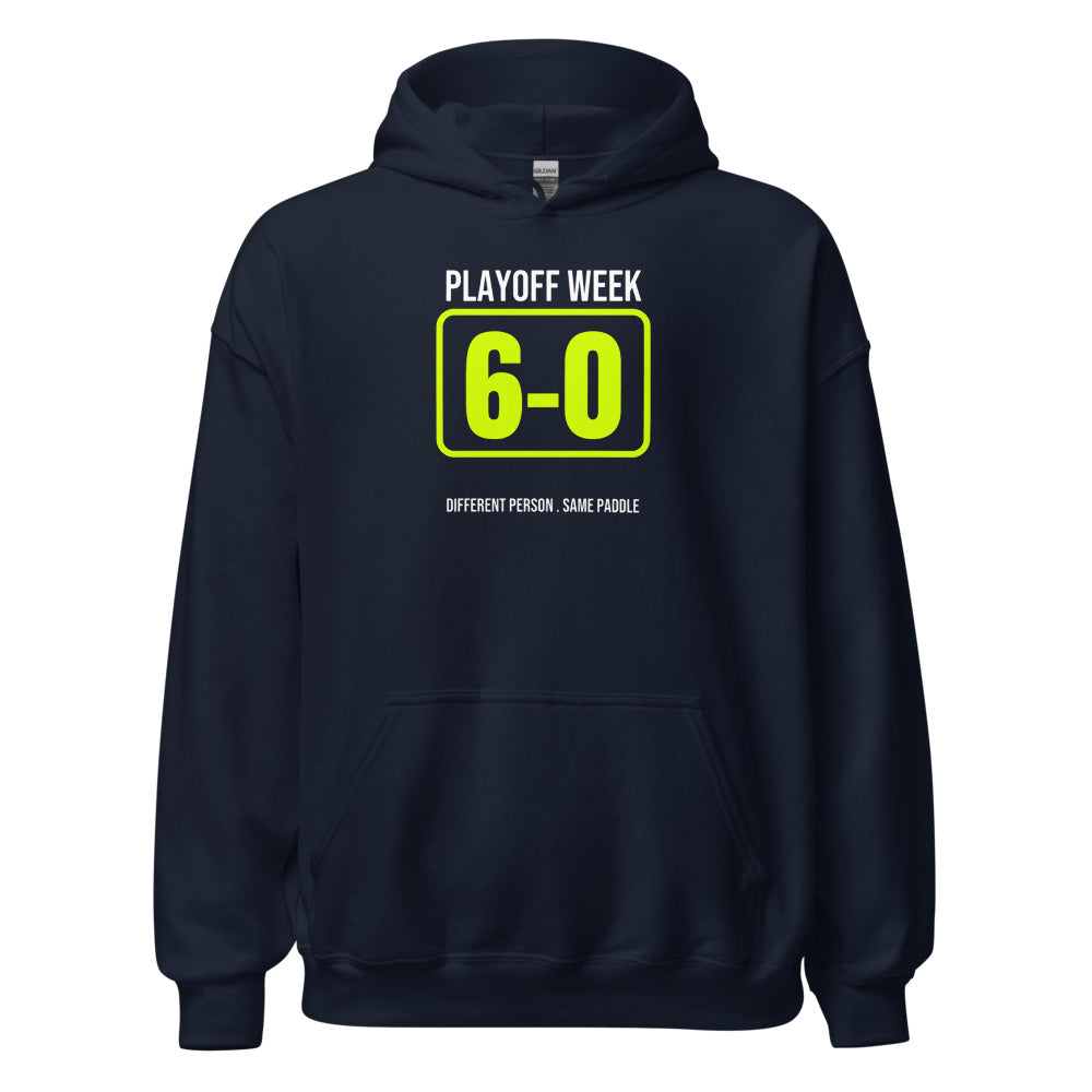 Playoff Week Personality — Funny Pickleball Hoodie — Navy