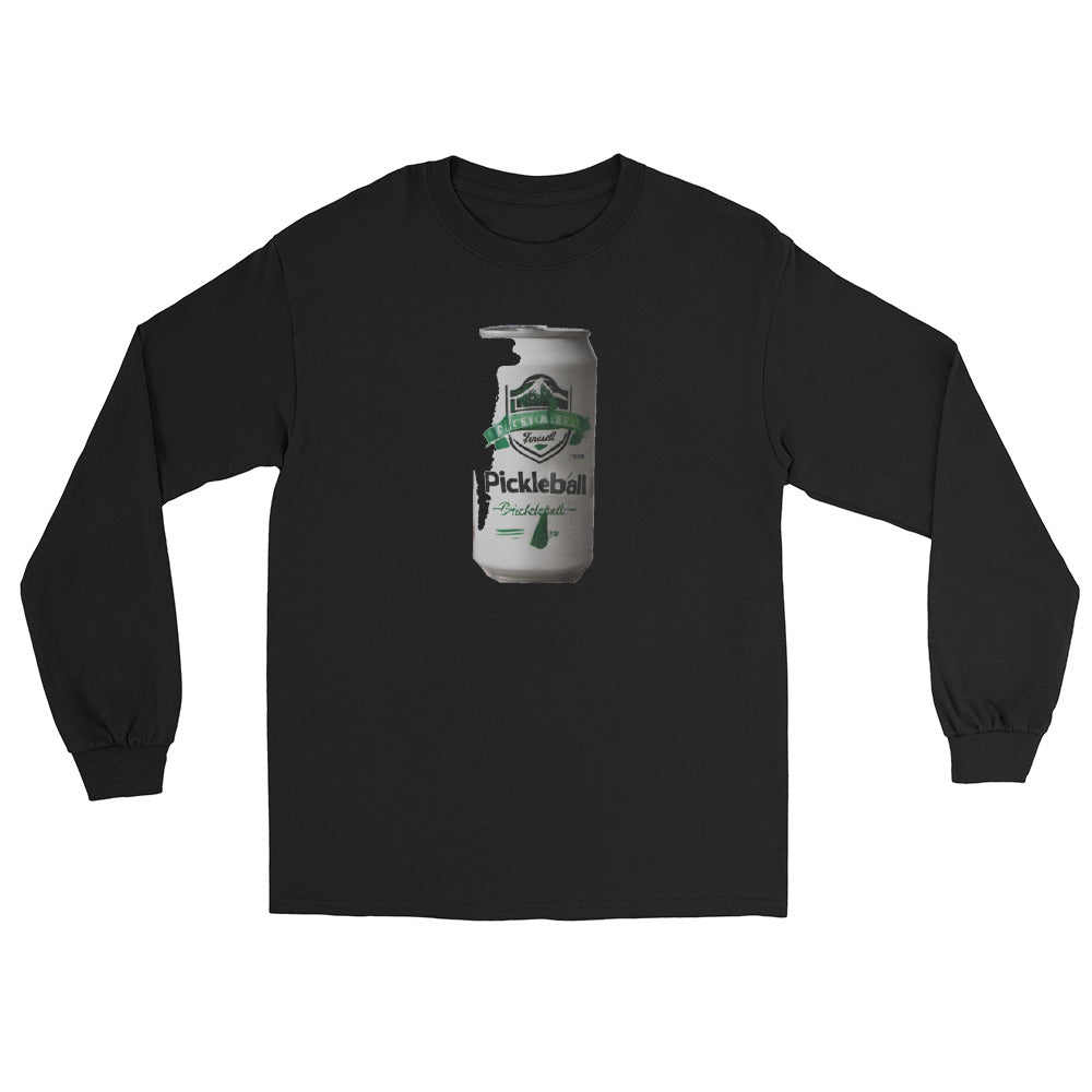 Pickleball Craft — Funny Pickleball Beer Shirt For Dad Long Sleeve Tee