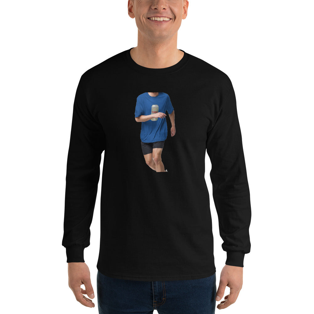 Tennis Pilsner American — Vintage Beer Can Tennis Long Sleeve Tee