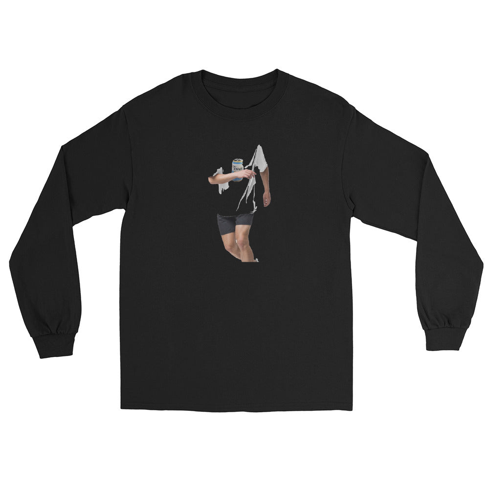 Tennis Pilsner Crest — Vintage Tennis Club Long Sleeve Tee
