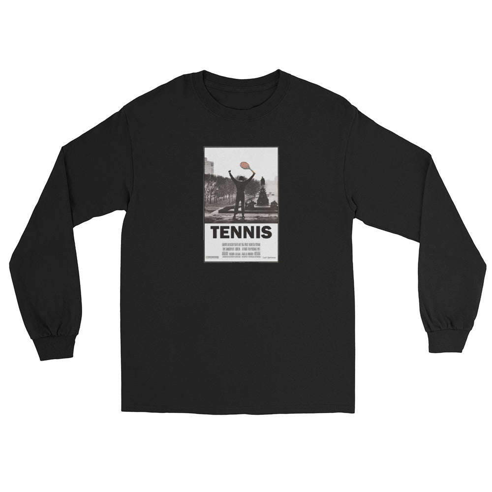 Victory Pose — Vintage Tennis Long Sleeve Tee
