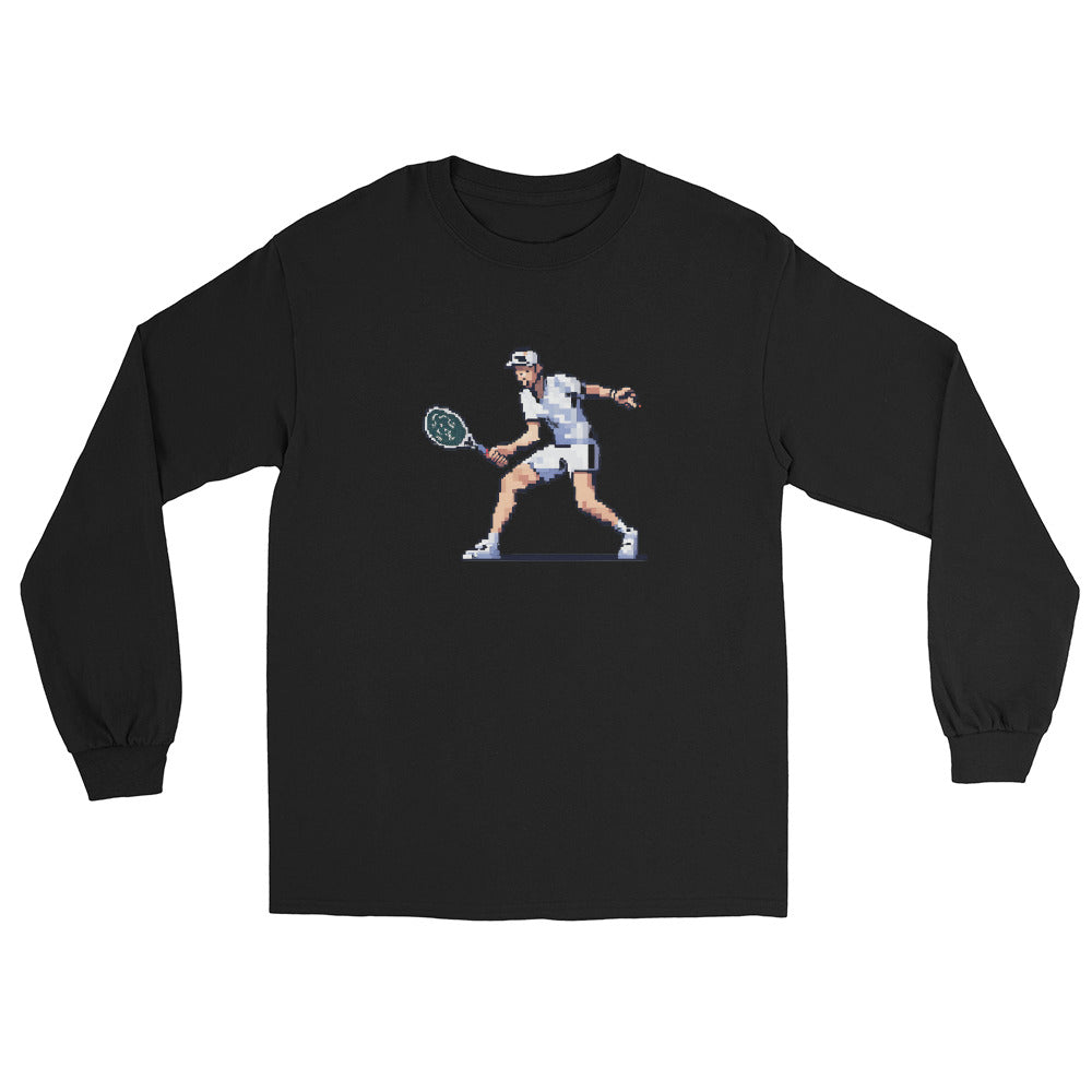 Net Rusher — Funny Tennis Long Sleeve Tee