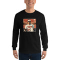 Seventies Serve — Funny Tennis Long Sleeve Tee