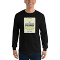 Sandbagger Pilsner — Vintage Beer Can Tennis Long Sleeve Tee