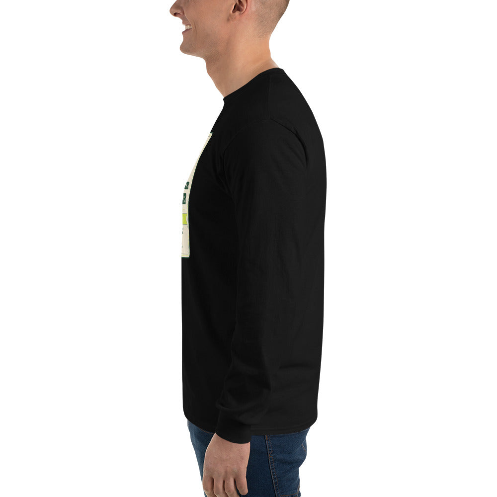 Sandbagger Pilsner — Vintage Beer Can Tennis Long Sleeve Tee