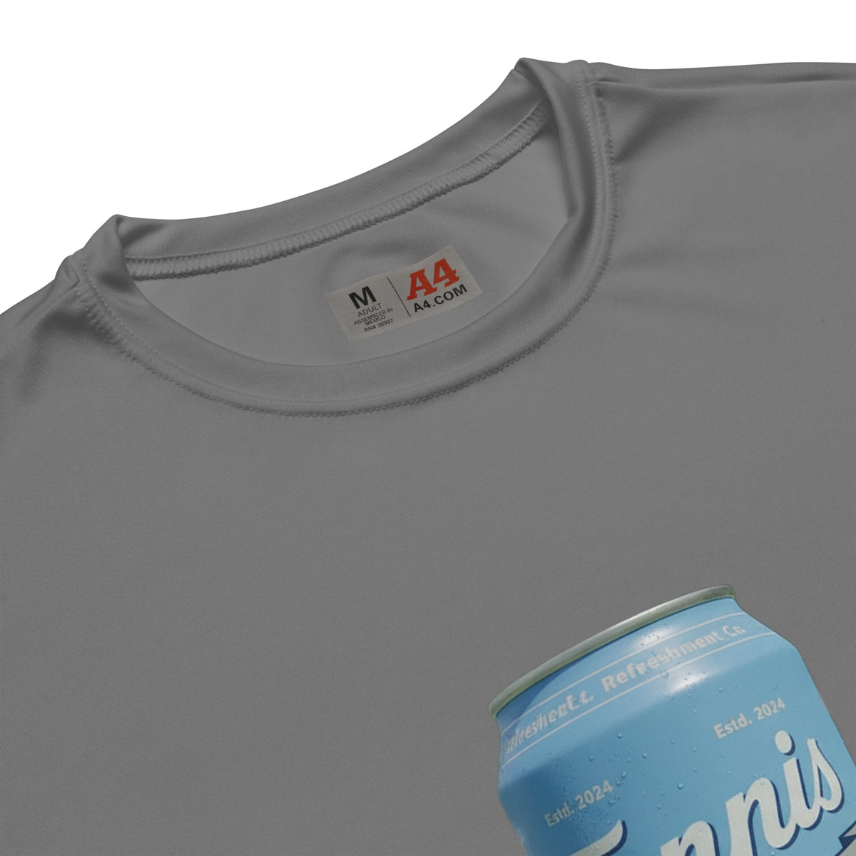 Tennis Select — Men's Tennis Performance Tee — Court Sportswear tennis apparel