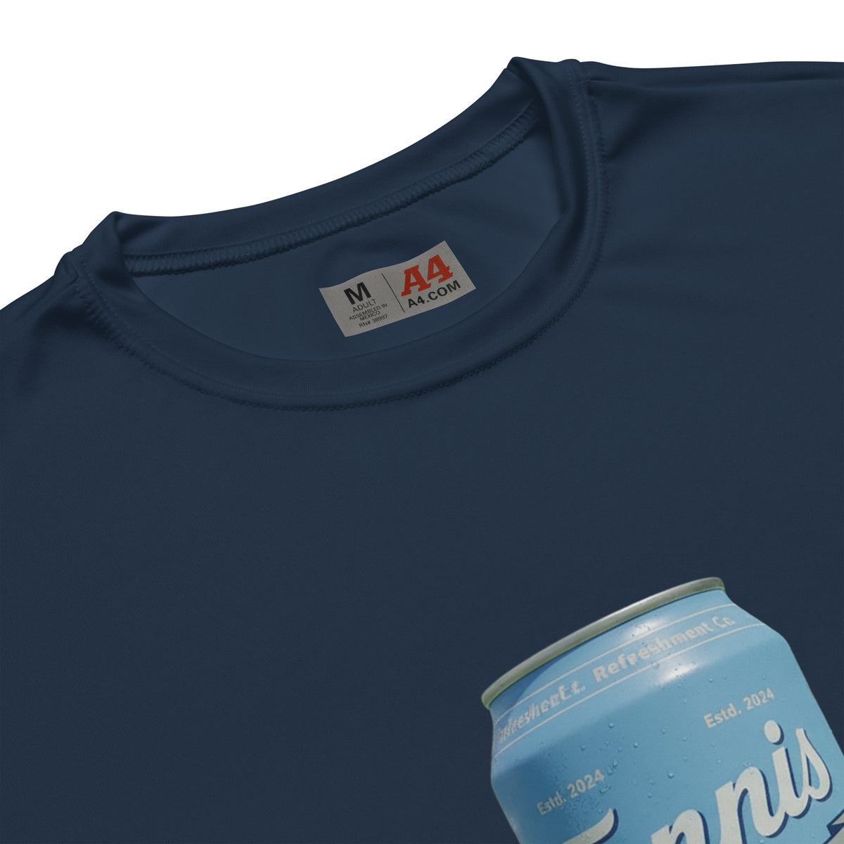 Tennis Select — Men's Tennis Performance Tee — Court Sportswear tennis apparel