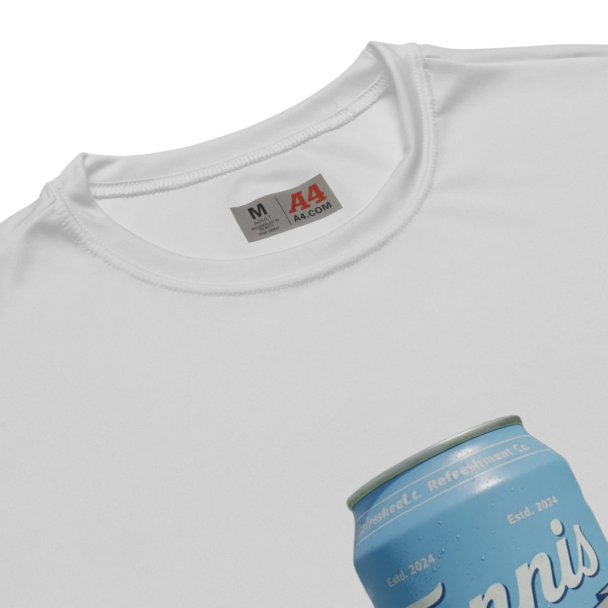 Tennis Select — Men's Tennis Performance Tee — Court Sportswear tennis apparel