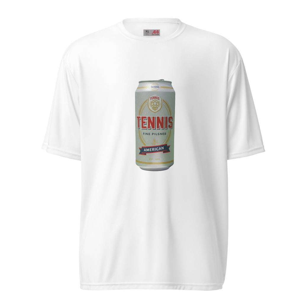 Tennis Pilsner — Men's Tennis Performance Tee — Court Sportswear tennis apparel