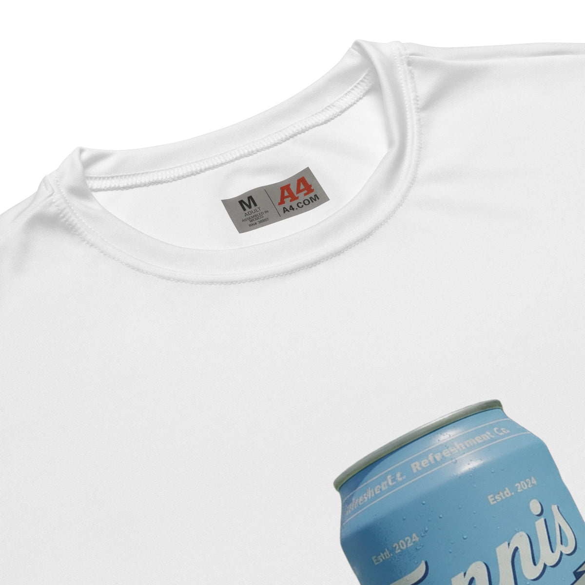 Tennis Select — Men's Tennis Performance Tee — Court Sportswear tennis apparel