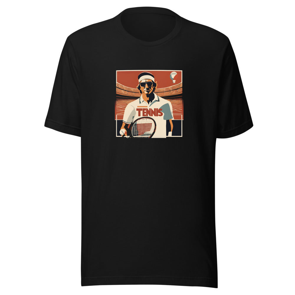 Seventies Serve — Funny Tennis Tee