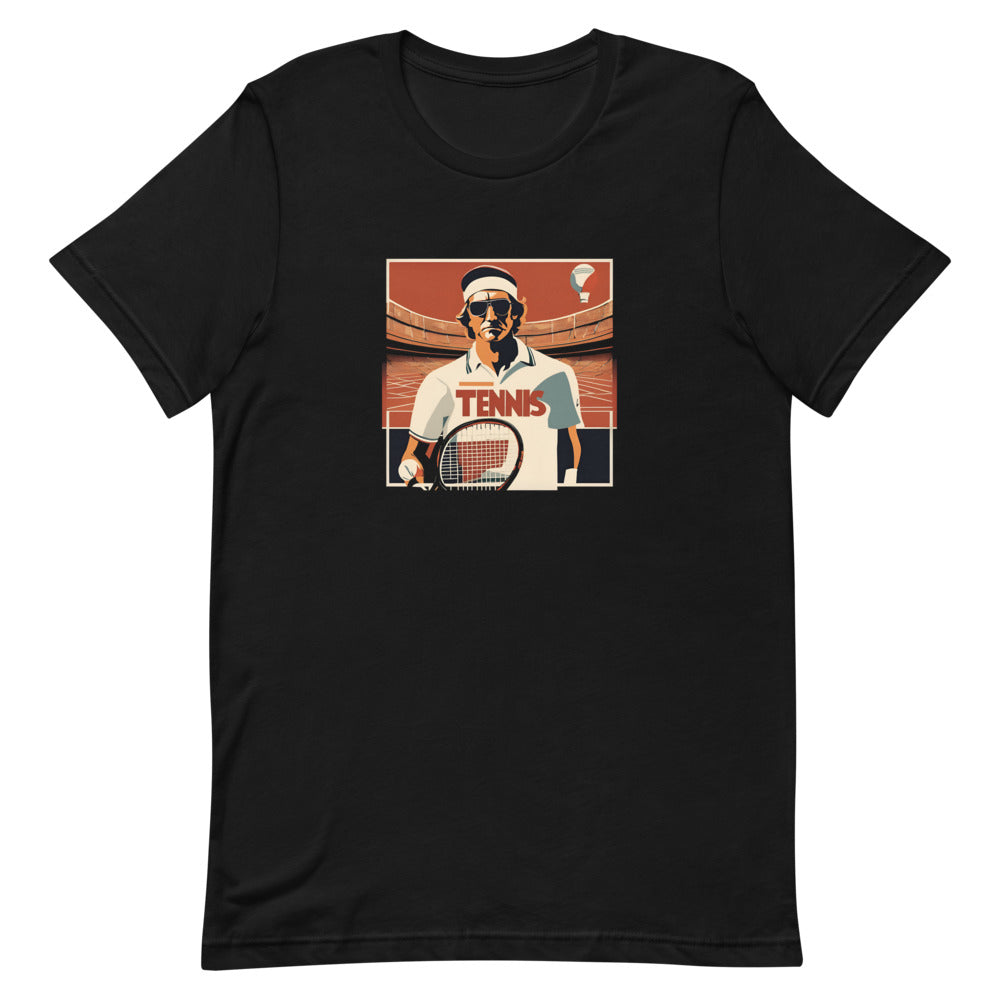 Seventies Serve — Funny Tennis Tee