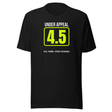 The Appeal Is Pending — Funny Tennis Unisex Tee — Black