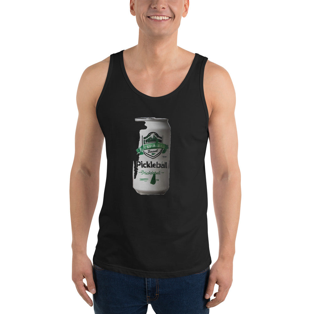 Pickleball Craft — Funny Pickleball Beer Shirt For Dad Tank Top