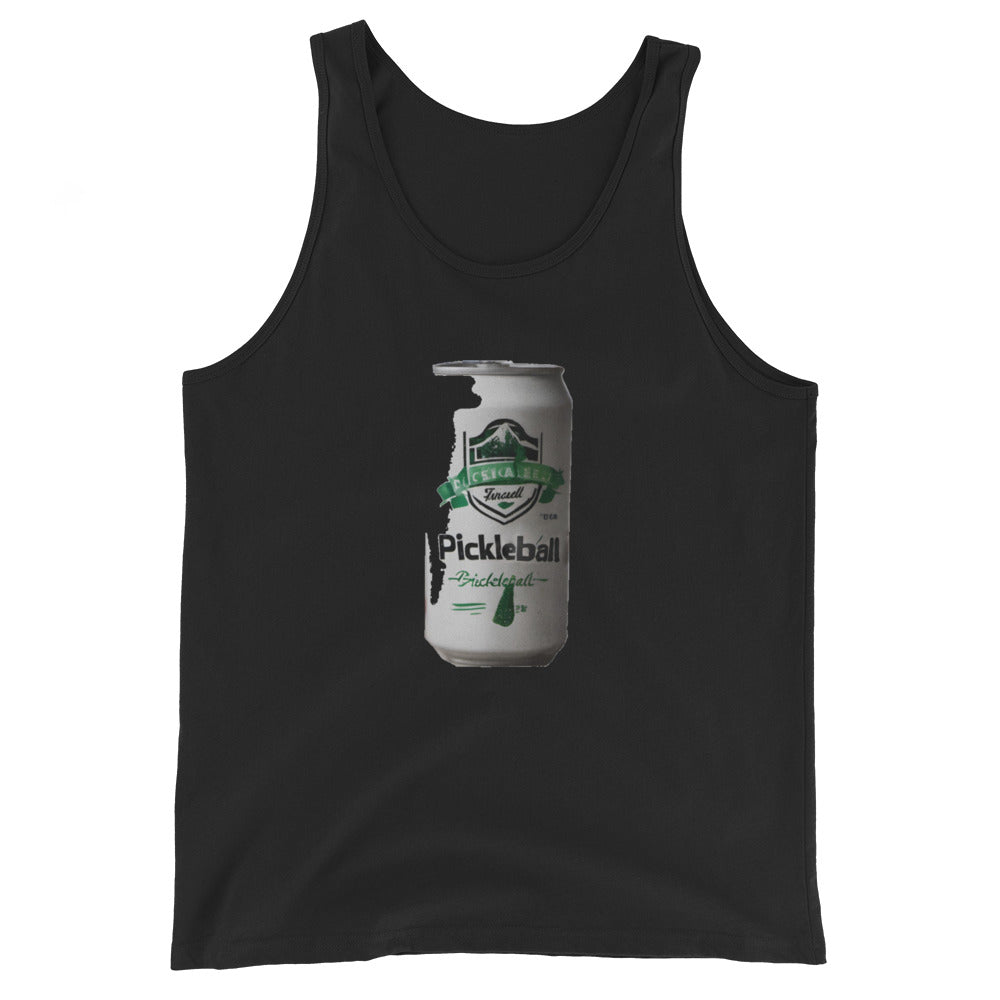 Pickleball Craft — Funny Pickleball Beer Shirt For Dad Tank Top