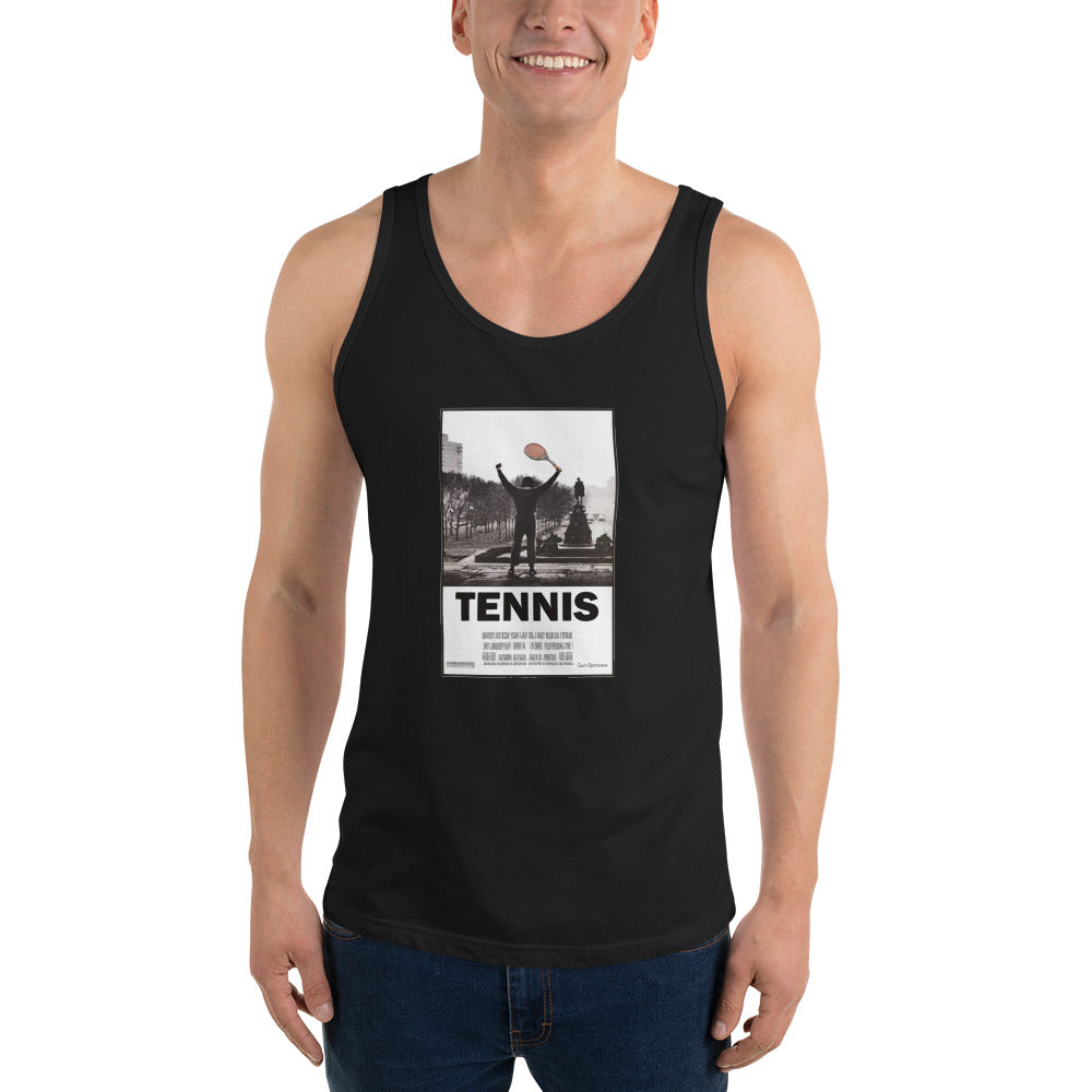 Victory Pose — Vintage Tennis Tank Top