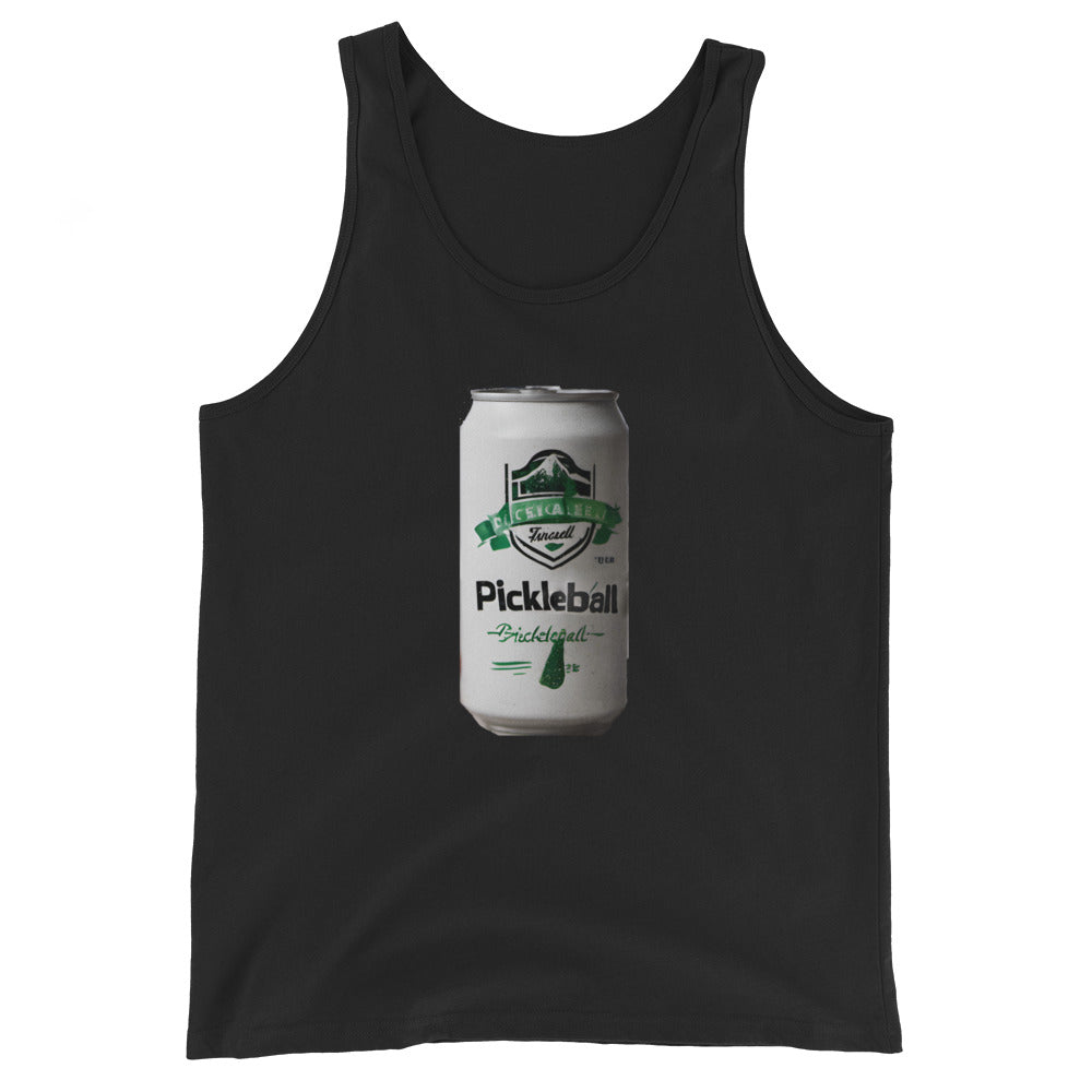 Pickleball Craft — Funny Pickleball Beer Shirt For Dad Tank Top