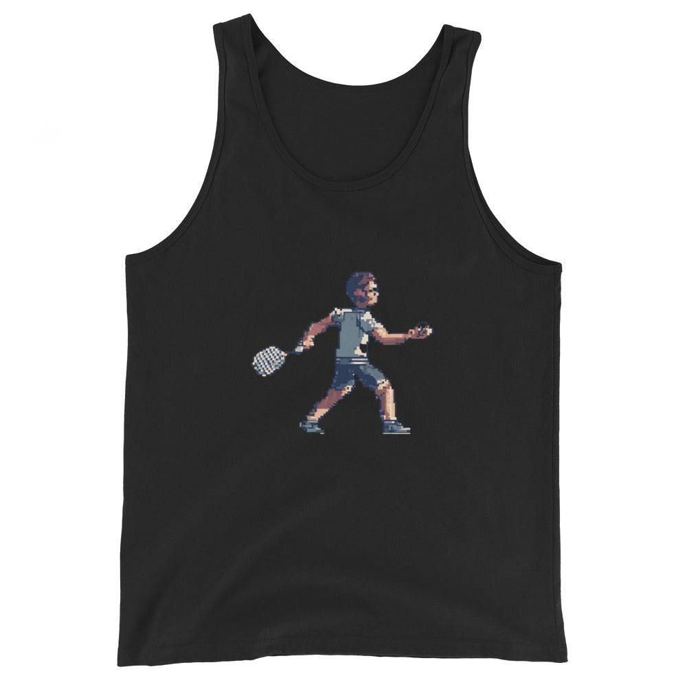 Baseline Rally — Funny Tennis Tank Top