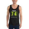 Tiebreak Personality — Funny Tennis Tank Top — Black