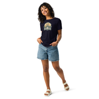 Victory Court - on-model - women's tennis tee for USTA and competitive players