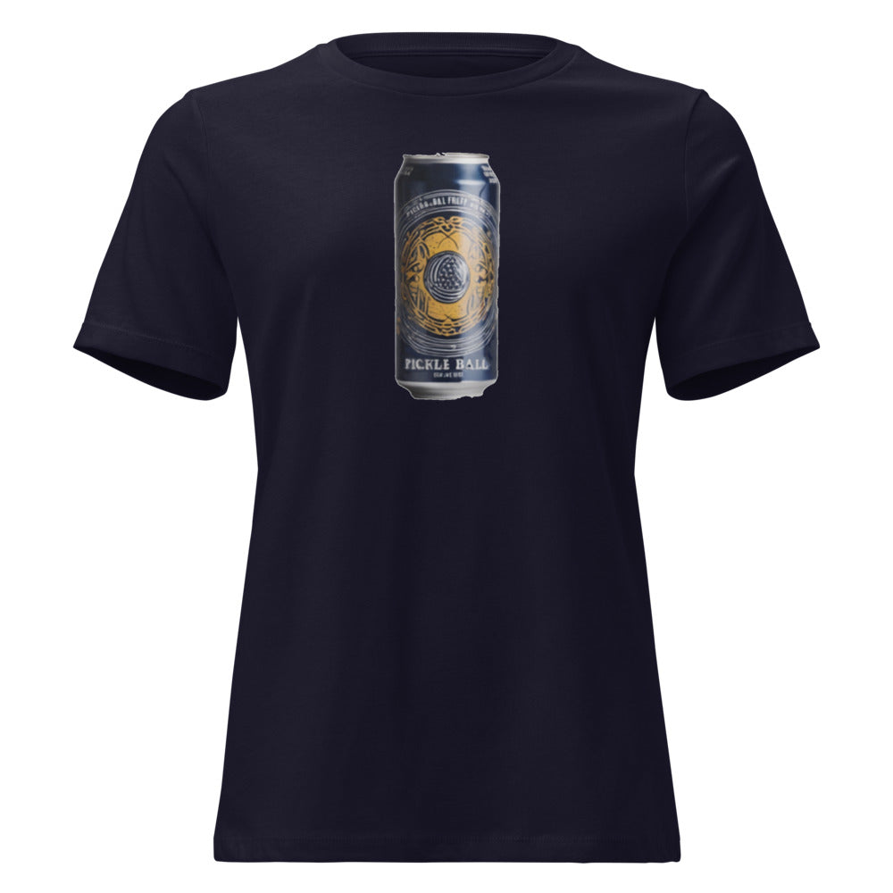 Pickleball Reserve — Funny Pickleball Beer Women's Relaxed Tee