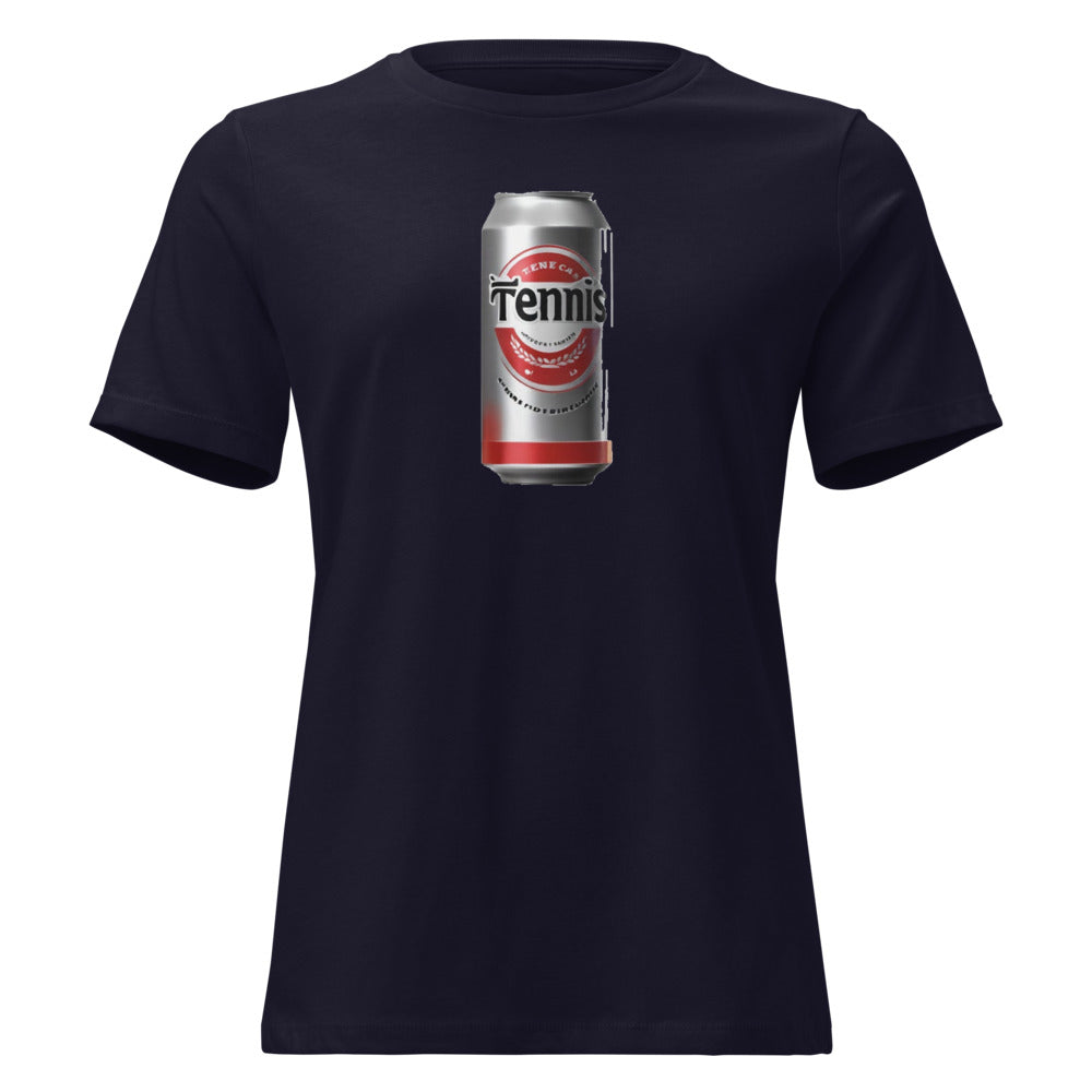 Tennis Classic Brew — Funny Tennis Beer Women's Relaxed Tee