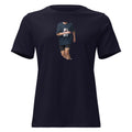 Tennis Lite Silver Can — Vintage Beer Can Tennis Women's Relaxed Tee