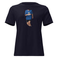 Tennis Pilsner American — Vintage Beer Can Tennis Women's Relaxed Tee