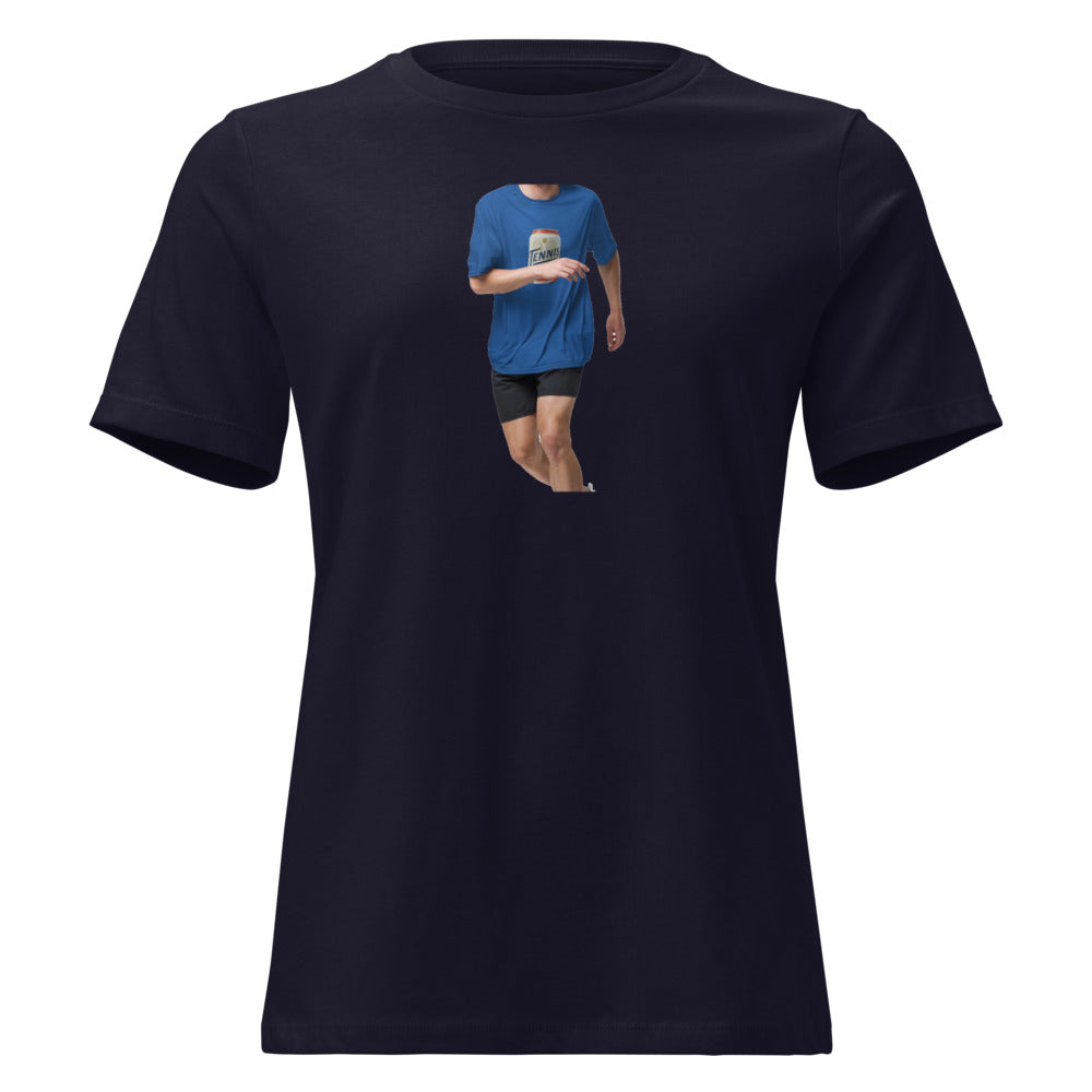 Tennis Pilsner Club — Retro Tennis Club Women's Relaxed Tee
