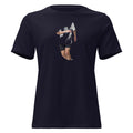Tennis Pilsner Crest — Vintage Tennis Club Women's Relaxed Tee