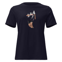 Tennis Pilsner Crest — Vintage Tennis Club Women's Relaxed Tee