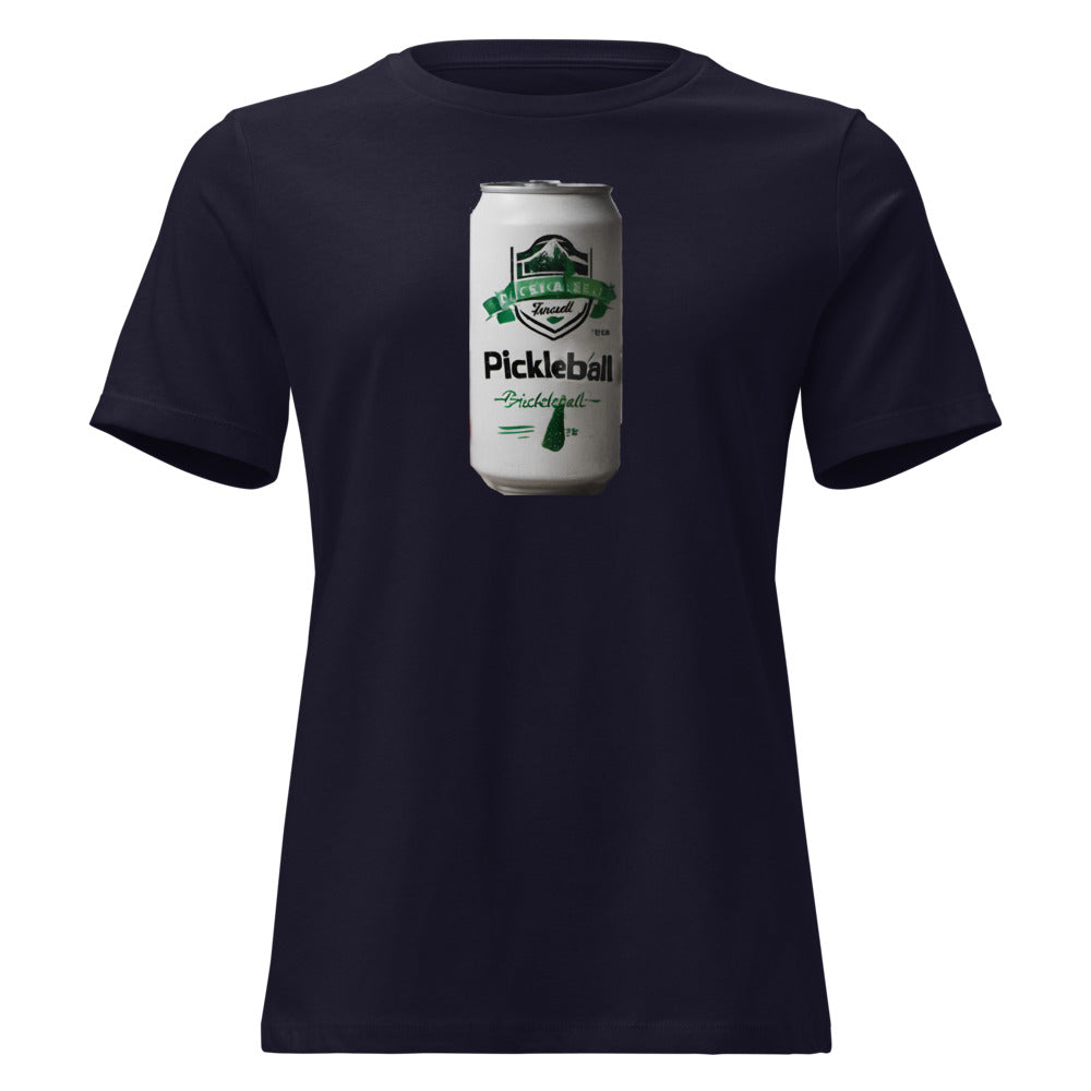 Pickleball Craft — Funny Pickleball Beer Shirt For Dad Women's Relaxed Tee