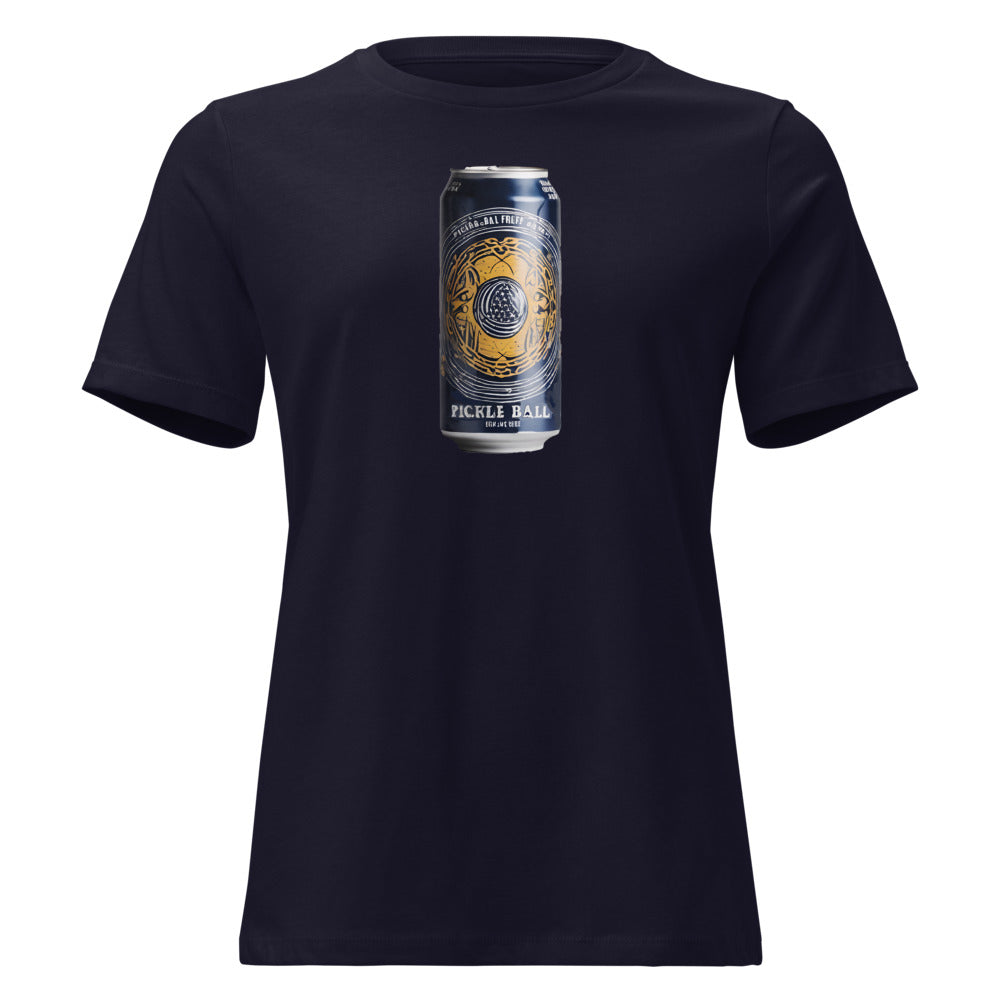 Pickleball Reserve — Funny Pickleball Beer Women's Relaxed Tee
