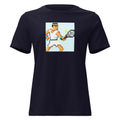Eight Bit Serve — Funny Tennis Women's Relaxed Tee