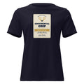 Continental Grip Lager — Vintage Beer Can Tennis Women's Relaxed Tee