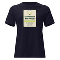 Sandbagger Pilsner — Vintage Beer Can Tennis Women's Relaxed Tee