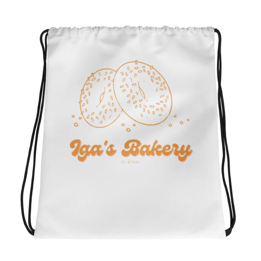 Iga's Bakery Drawstring Accessory bag - Court Sportswear