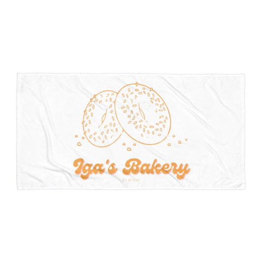 Iga's Bakery Large Towel - Court Sportswear