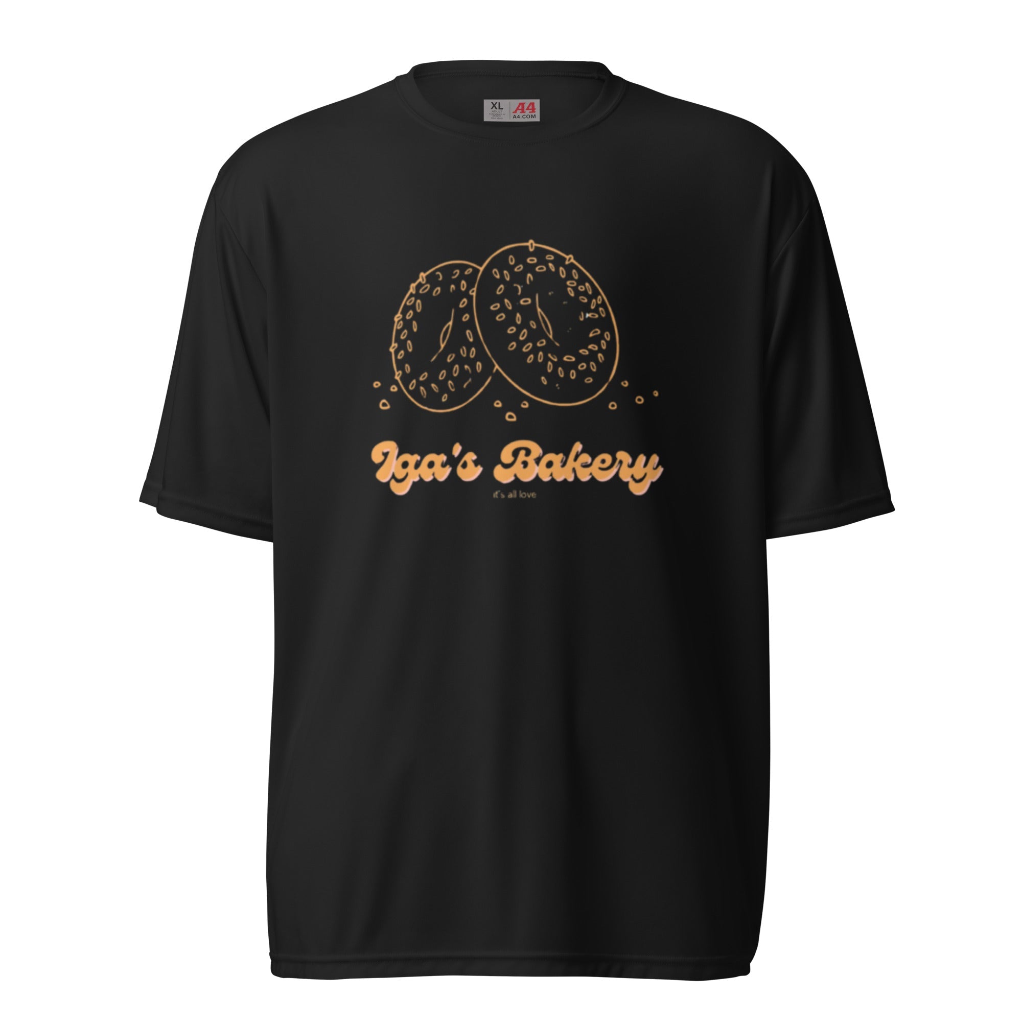 Iga's Bakery performance crew neck t-shirt - Court Sportswear