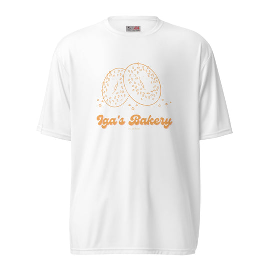 Iga's Bakery performance crew neck t-shirt - Court Sportswear