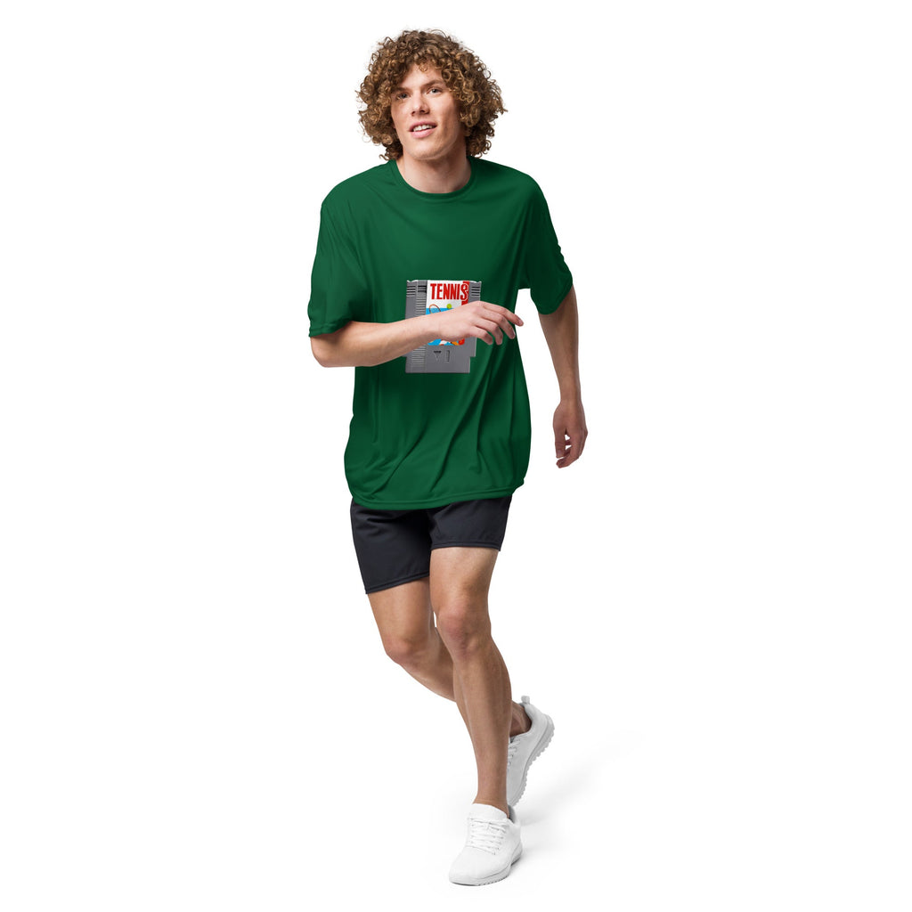 Game Set Match — Men's Tennis Performance Tee — Court Sportswear tennis apparel