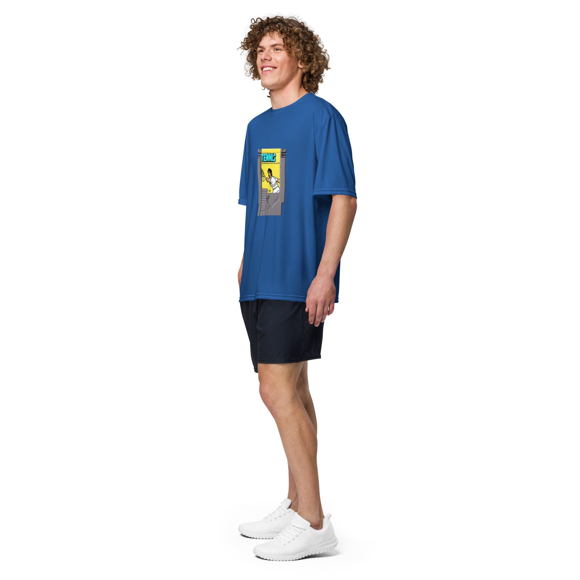 Men's performance crew neck tennis t-shirt - Court Sportswear