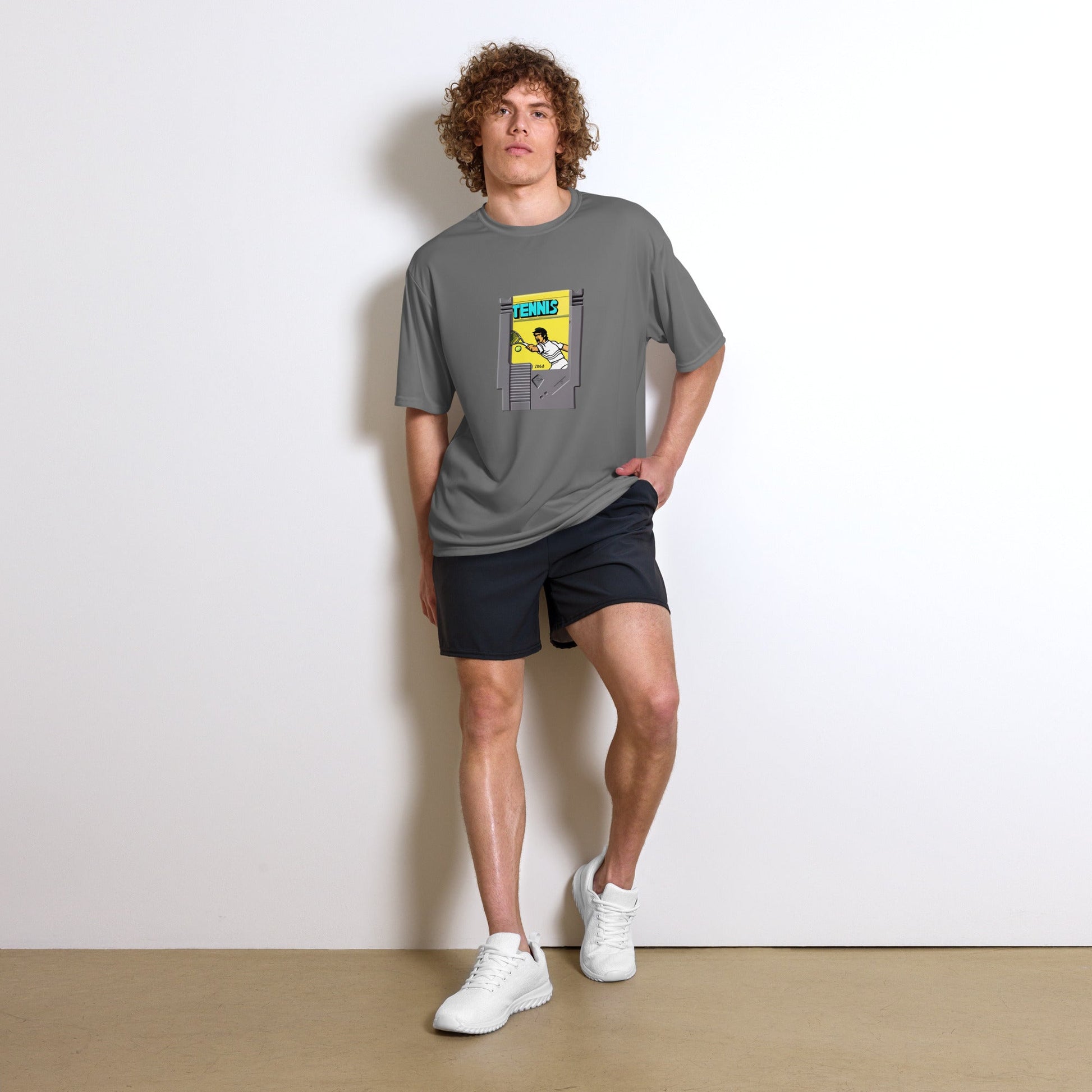 Men's performance crew neck tennis t-shirt - Court Sportswear