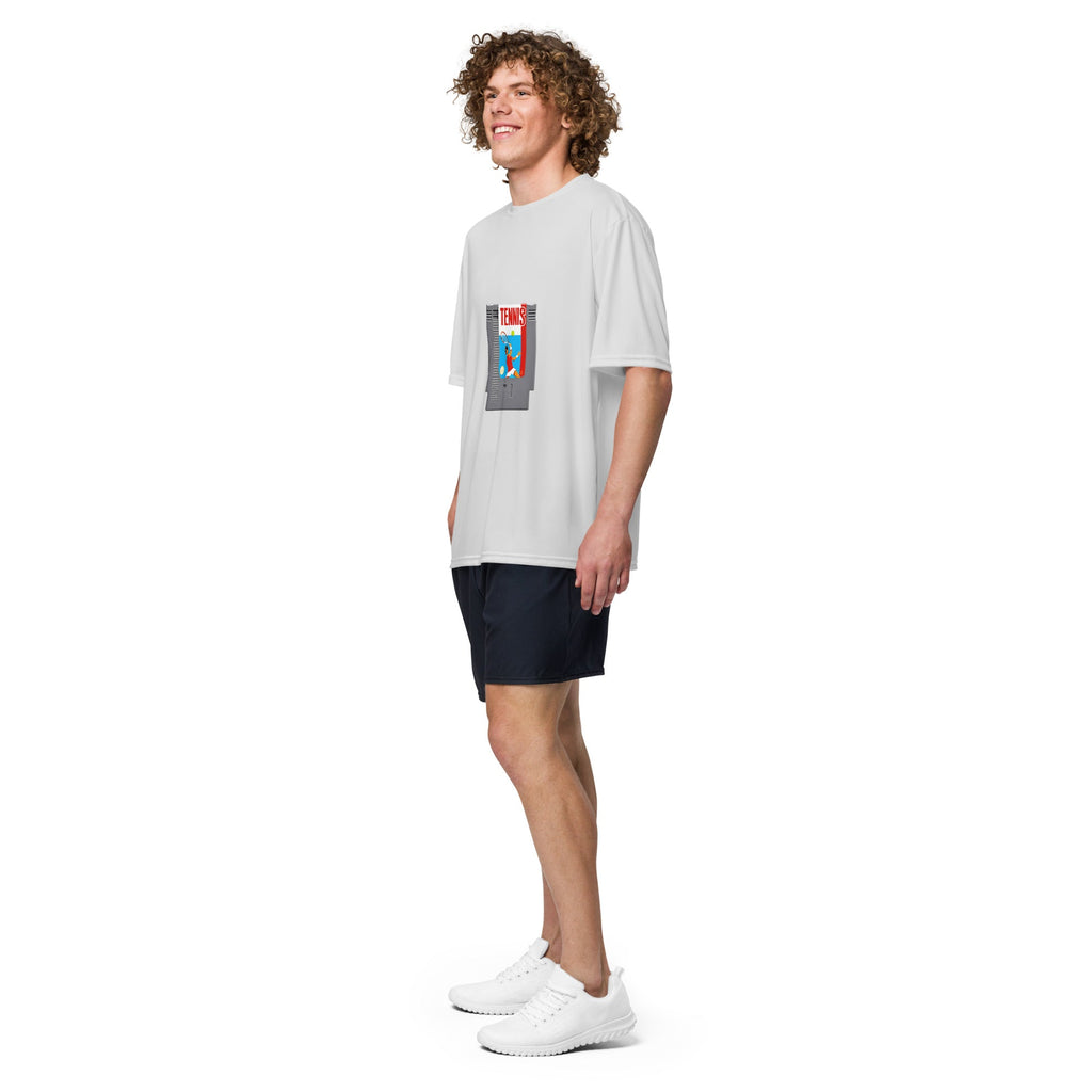 Game Set Match — Men's Tennis Performance Tee — Court Sportswear tennis apparel
