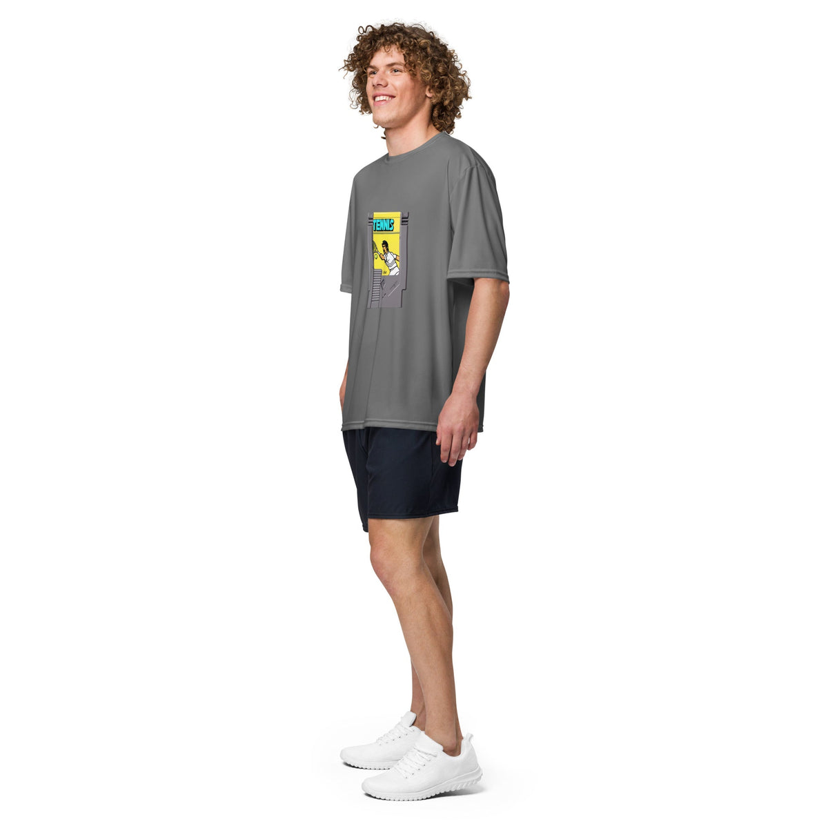Press Start — Men's Tennis Performance Tee — Court Sportswear tennis apparel
