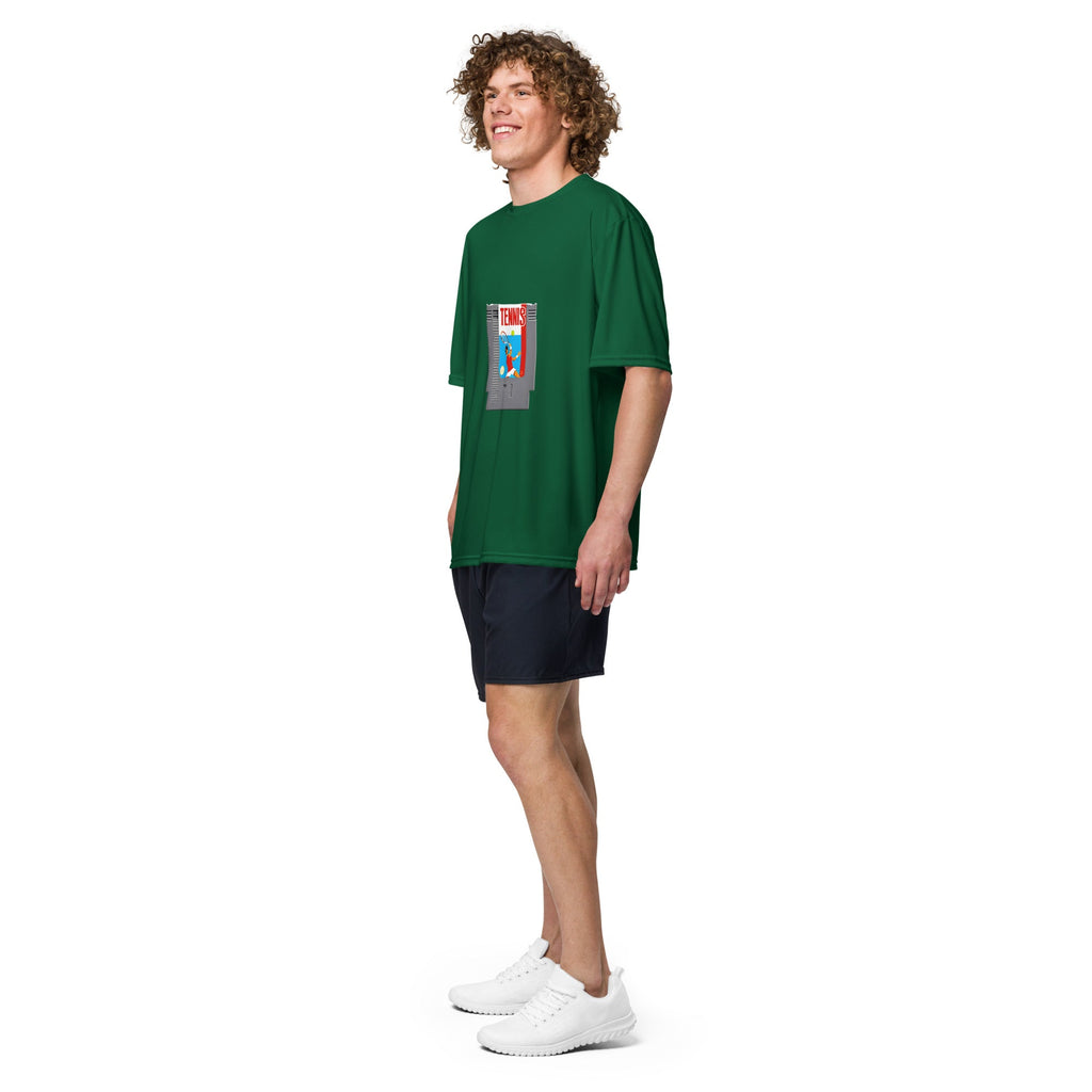Game Set Match — Men's Tennis Performance Tee — Court Sportswear tennis apparel